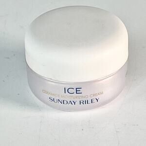 Sunday Riley Ice Ceramide Moisturizing Cream Moisturizer Travel .3 fl oz 8g New